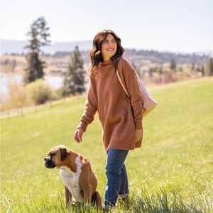 Jillian Harris Brown Tunic